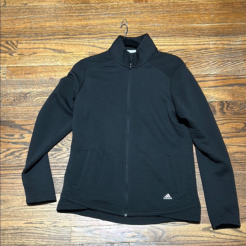 Adidas Black Zip-Up Jacket
